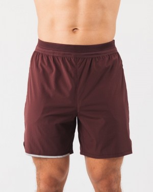 Pantaloni Scurti Barbati Alphalete Studio 6" Visinii | 786315-AFL