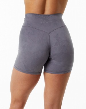 Pantaloni Scurti Dama Alphalete Alphalux Wonder 6" Violet | 516983-SJN