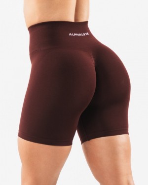Pantaloni Scurti Dama Alphalete Amplify 6.5” Visinii | 960731-CZG