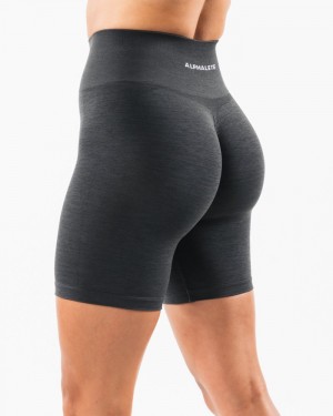 Pantaloni Scurti Dama Alphalete Amplify 6.5” Gri | 574361-TRO
