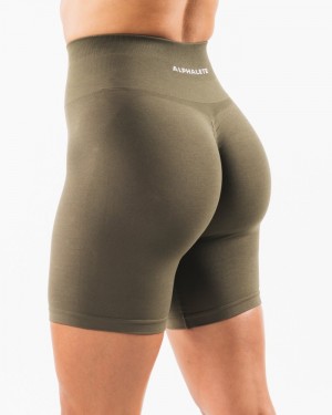 Pantaloni Scurti Dama Alphalete Amplify 6.5” Gri | 541608-FDQ