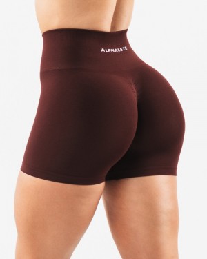 Pantaloni Scurti Dama Alphalete Amplify 4.5" Visinii | 073189-MWY
