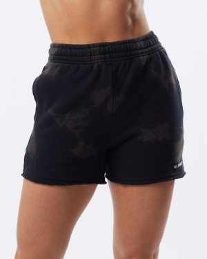 Pantaloni Scurti Dama Alphalete HCTS 3.5" Negrii | 238574-QWY