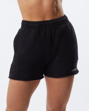 Pantaloni Scurti Dama Alphalete HCTS 3.5" Negrii | 680573-WXD