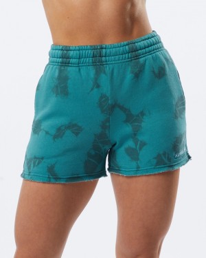 Pantaloni Scurti Dama Alphalete HCTS 3.5" Albastri | 357620-YFD