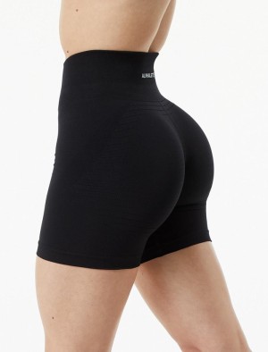 Pantaloni Scurti Dama Alphalete Ozone 5.5" Negrii | 085743-LDT