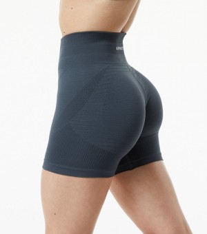 Pantaloni Scurti Dama Alphalete Ozone 5.5" Gri Inchis | 410532-STA