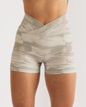 Pantaloni Scurti Dama Alphalete Surface Power 5" Camuflaj | 257190-VYL
