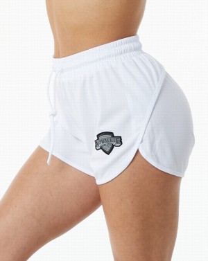 Pantaloni Scurti Dama Alphalete Varsity 3.25" Albi | 541796-CPN