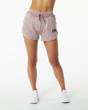 Pantaloni Scurti Dama Alphalete Very Terry Roz | 069325-EMQ