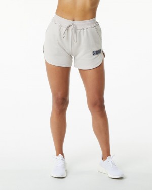 Pantaloni Scurti Dama Alphalete Very Terry Albi | 852649-FLT