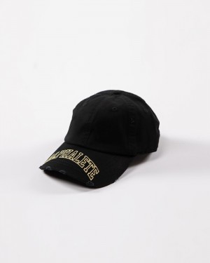 Sapca Barbati Alphalete Collegiate Vintage Negrii Galbeni | 297481-UWO