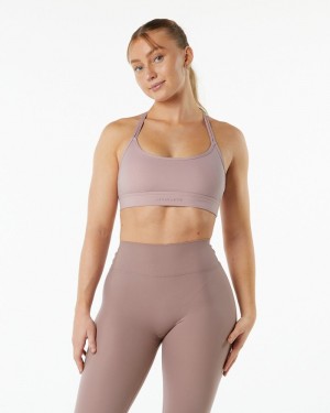 Sutiene Dama Alphalete Alphalux Tri Violet | 765812-EXH