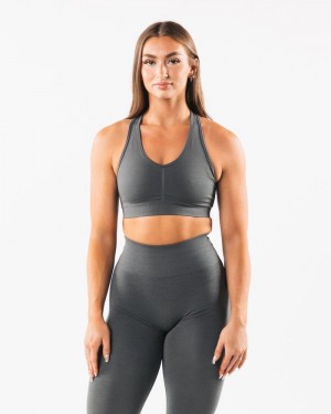 Sutiene Dama Alphalete Amplify Negrii | 608257-FMV