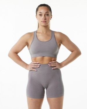 Sutiene Dama Alphalete Revival Gri | 241963-DYC