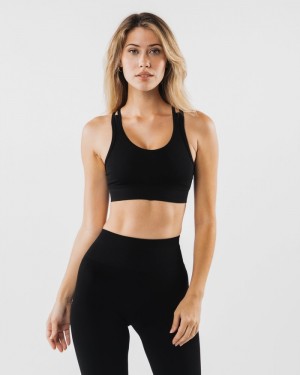 Sutiene Dama Alphalete Revival Negrii | 549213-GBE