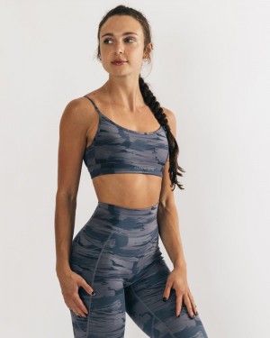 Sutiene Dama Alphalete Surface Limitless Gri Camuflaj | 435872-ROS