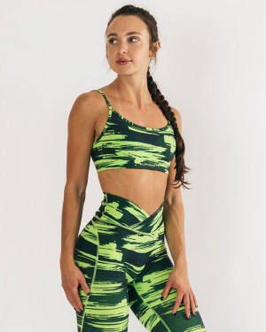 Sutiene Dama Alphalete Surface Limitless Camuflaj | 604158-QHG
