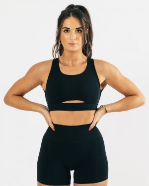 Sutiene Dama Alphalete Trinity Negrii | 259671-ILK