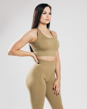 Sutiene Dama Alphalete Vault Aurii | 534076-FJQ