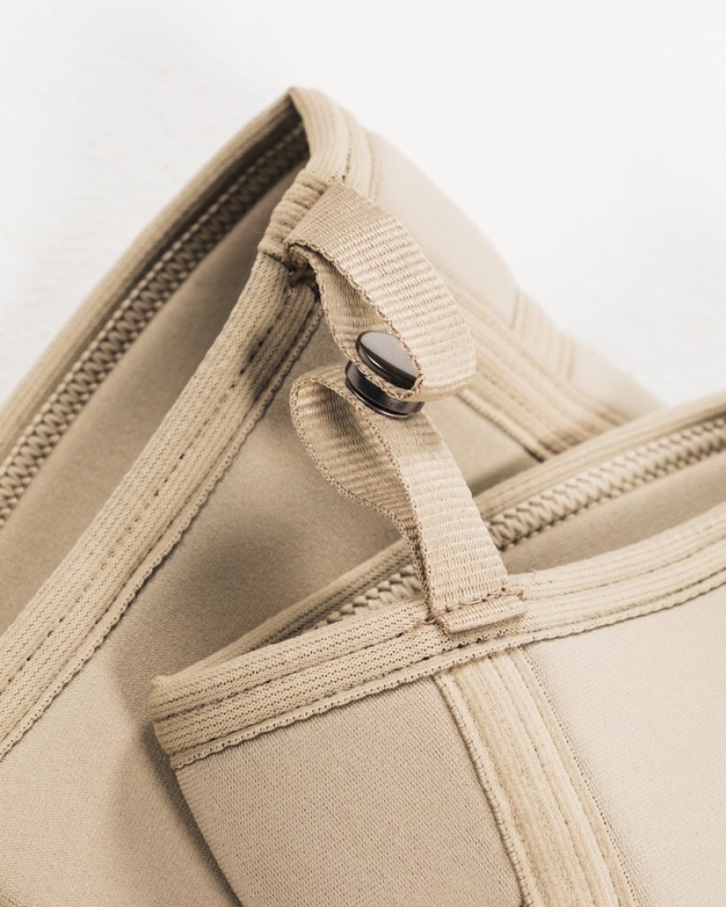 Alte Accesorii Barbati Alphalete Knee Sleeves Bej | 487503-BGQ
