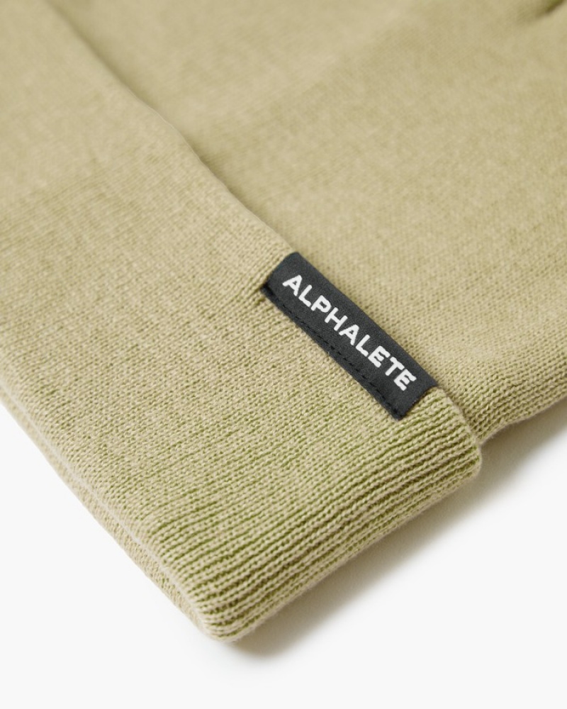 Caciuli Barbati Alphalete Essential Foldover Bej | 560324-CXS