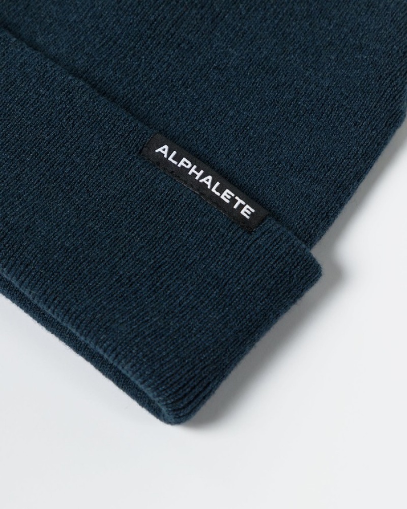 Caciuli Barbati Alphalete Essential Foldover Verzi | 304861-RLF