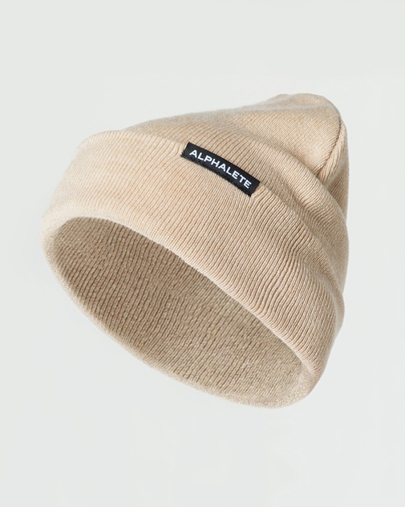Caciuli Barbati Alphalete Essential Foldover Bej | 019248-IEG