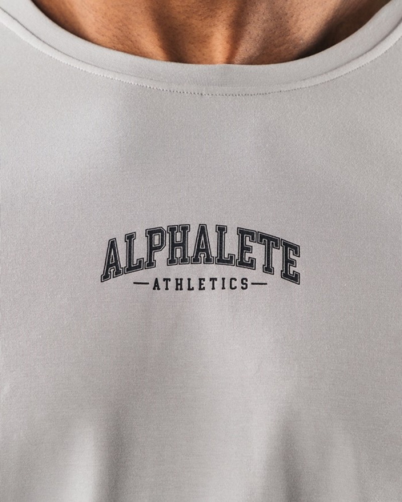 Camasa Barbati Alphalete AA Paisley Print LS Gri | 385204-TBC