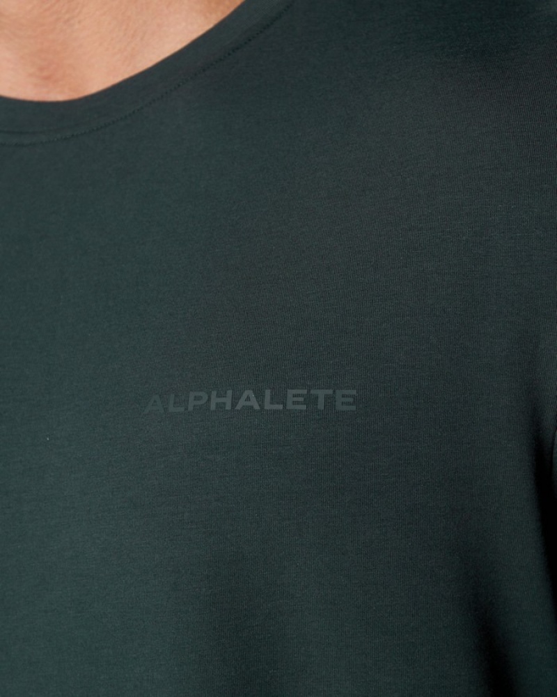 Camasa Barbati Alphalete Clasici Verzi | 236487-LYI