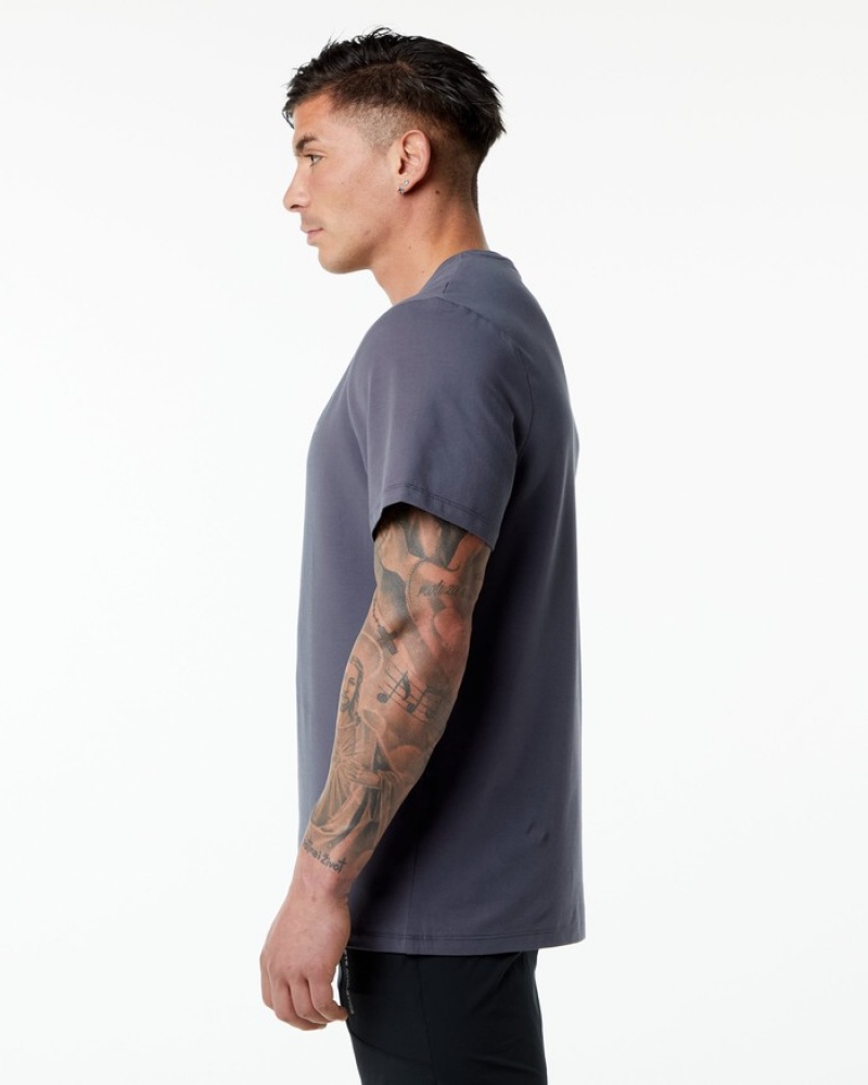 Camasa Barbati Alphalete Clasici Violet | 827304-YXP