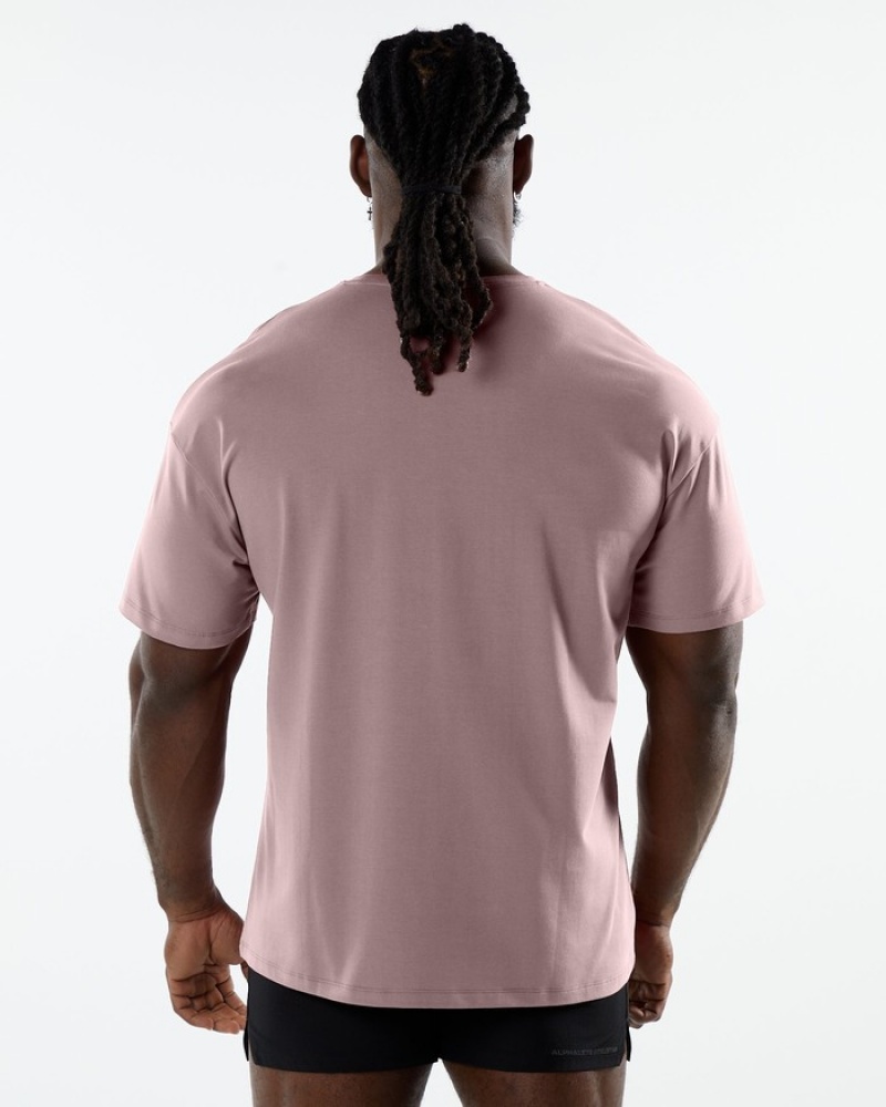 Camasa Barbati Alphalete Emblem Violet | 753901-DFT
