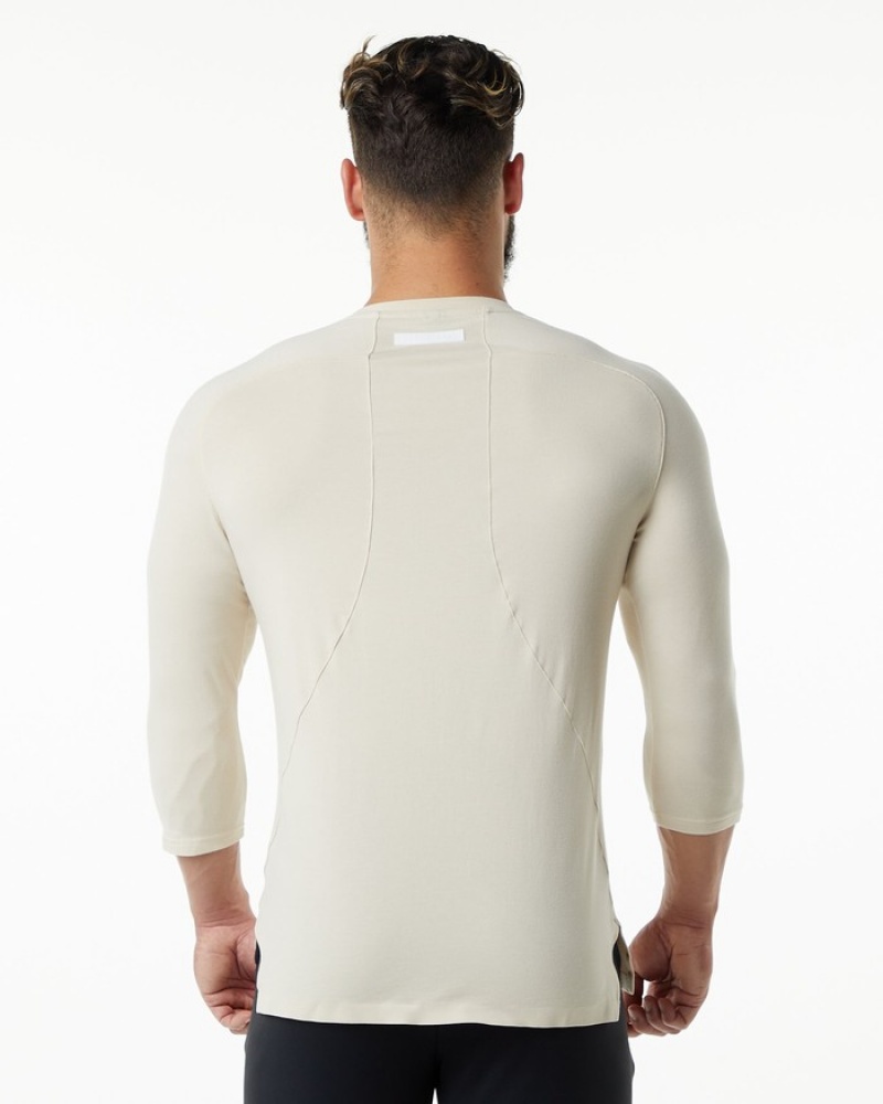 Camasa Barbati Alphalete Evo 3/4 Sleeve Albi | 340286-NCV