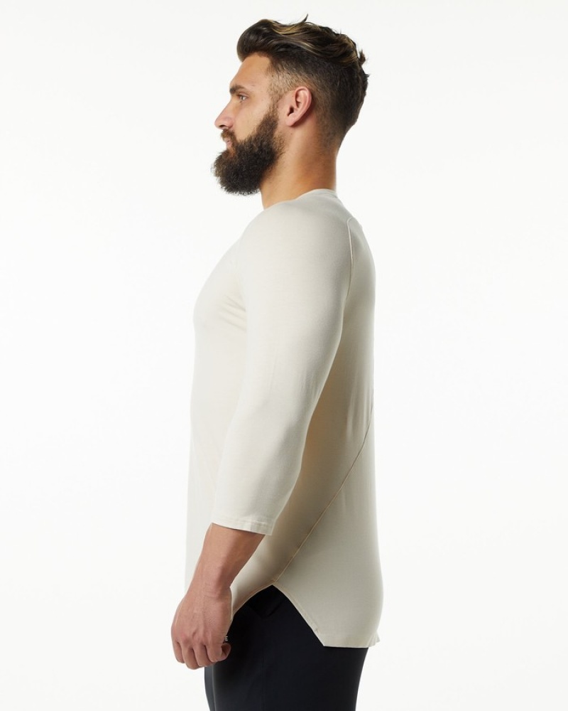 Camasa Barbati Alphalete Evo 3/4 Sleeve Albi | 340286-NCV