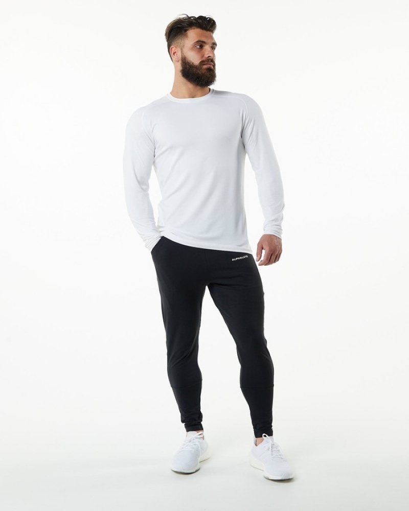 Camasa Barbati Alphalete Evo Epaulette Albi | 689245-EVT