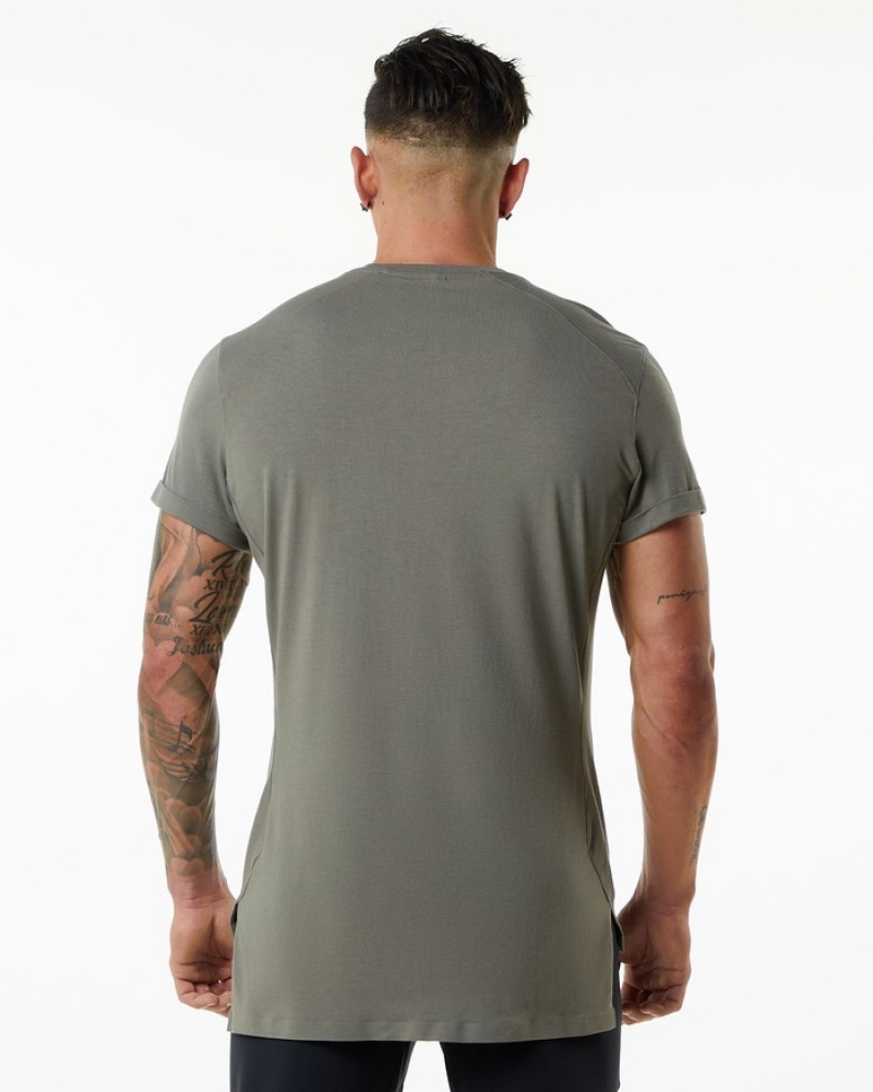 Camasa Barbati Alphalete Evo Pocket Gri | 792483-DPC