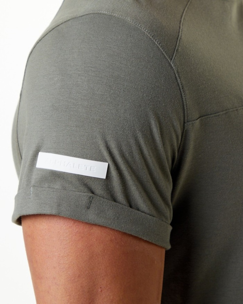 Camasa Barbati Alphalete Evo Pocket Gri | 792483-DPC
