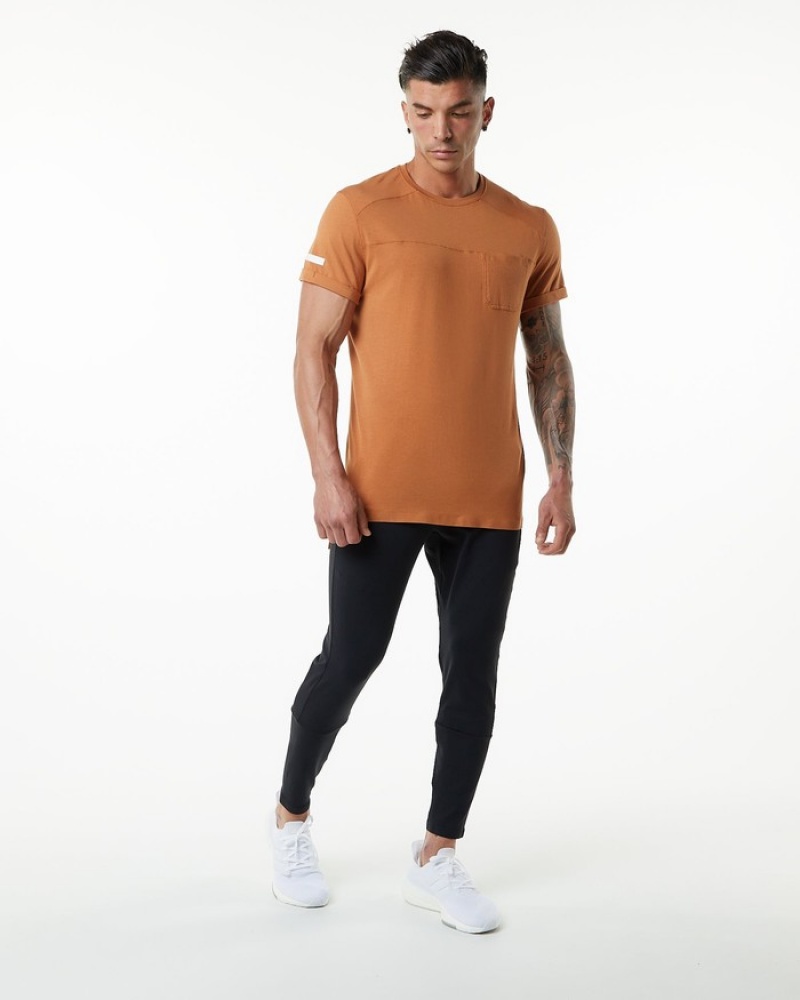 Camasa Barbati Alphalete Evo Pocket Maro | 379186-WZC