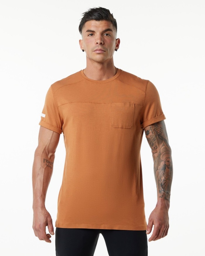 Camasa Barbati Alphalete Evo Pocket Maro | 379186-WZC