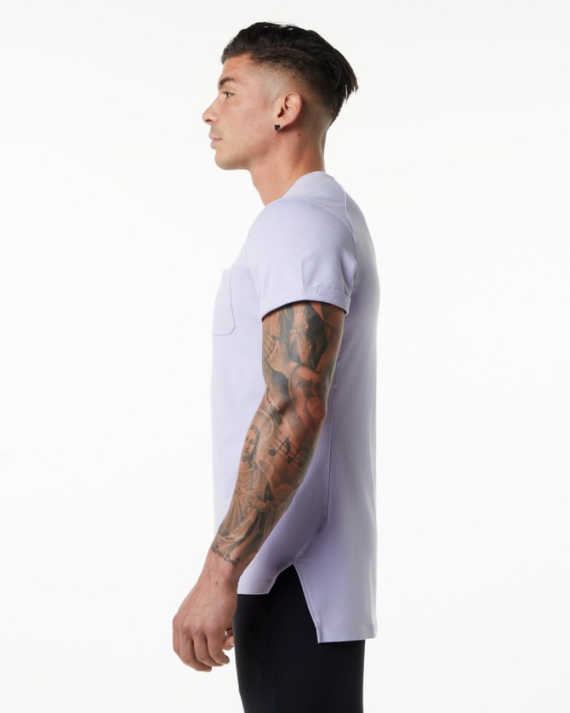 Camasa Barbati Alphalete Evo Pocket Violet | 308247-ABU