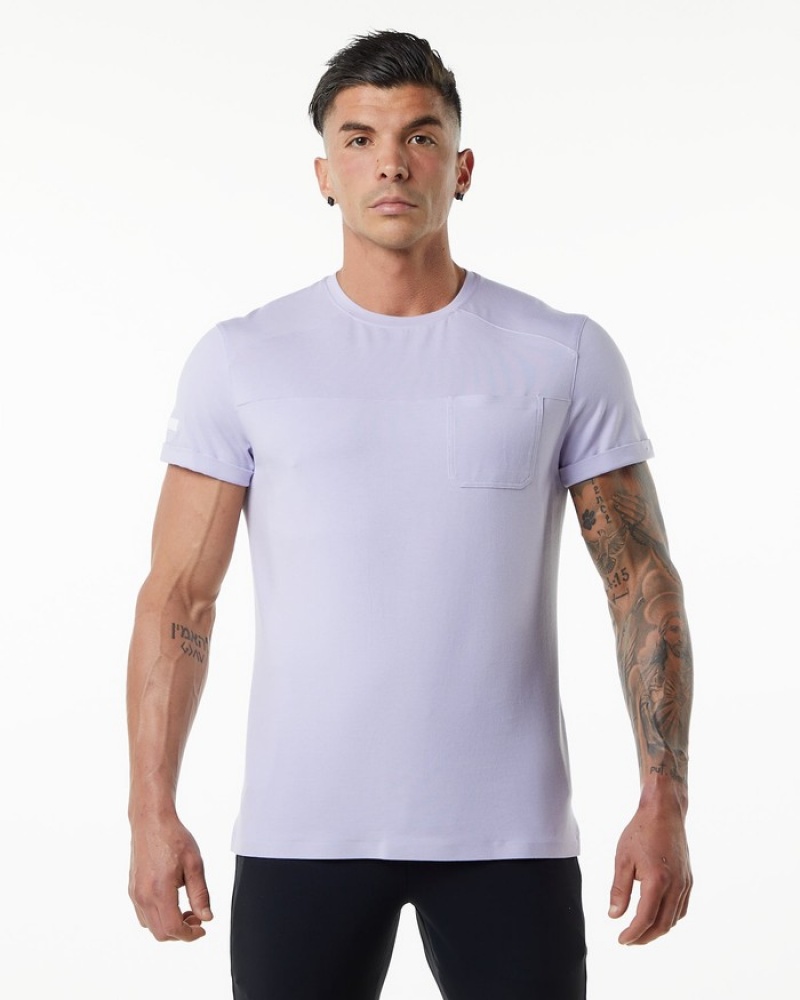 Camasa Barbati Alphalete Evo Pocket Violet | 308247-ABU
