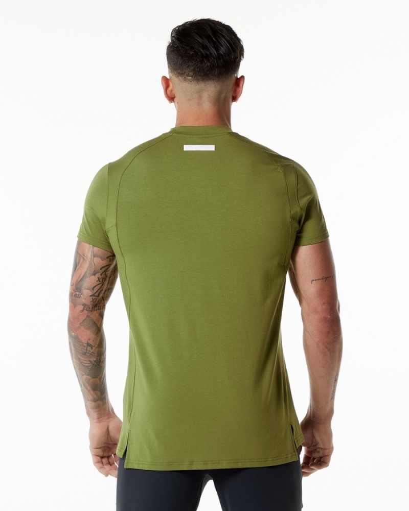 Camasa Barbati Alphalete Evo Verzi | 428167-XCK