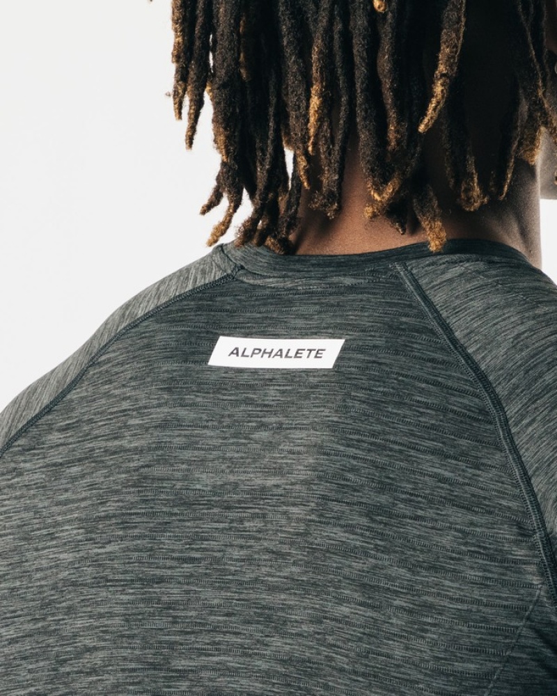 Camasa Barbati Alphalete Hero Negrii | 835461-CWK