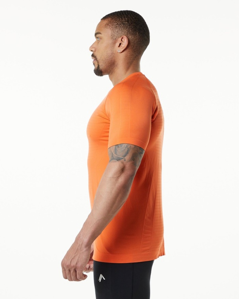 Camasa Barbati Alphalete Hero Portocalii | 591826-MDL
