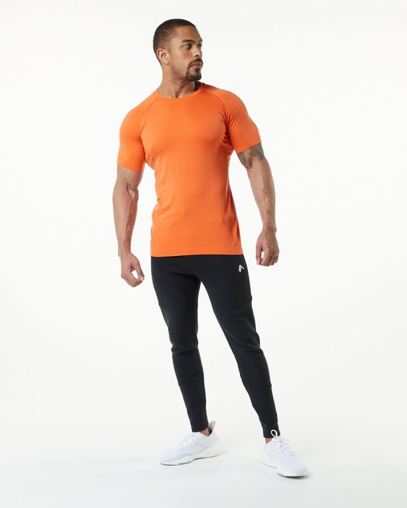 Camasa Barbati Alphalete Hero Portocalii | 591826-MDL
