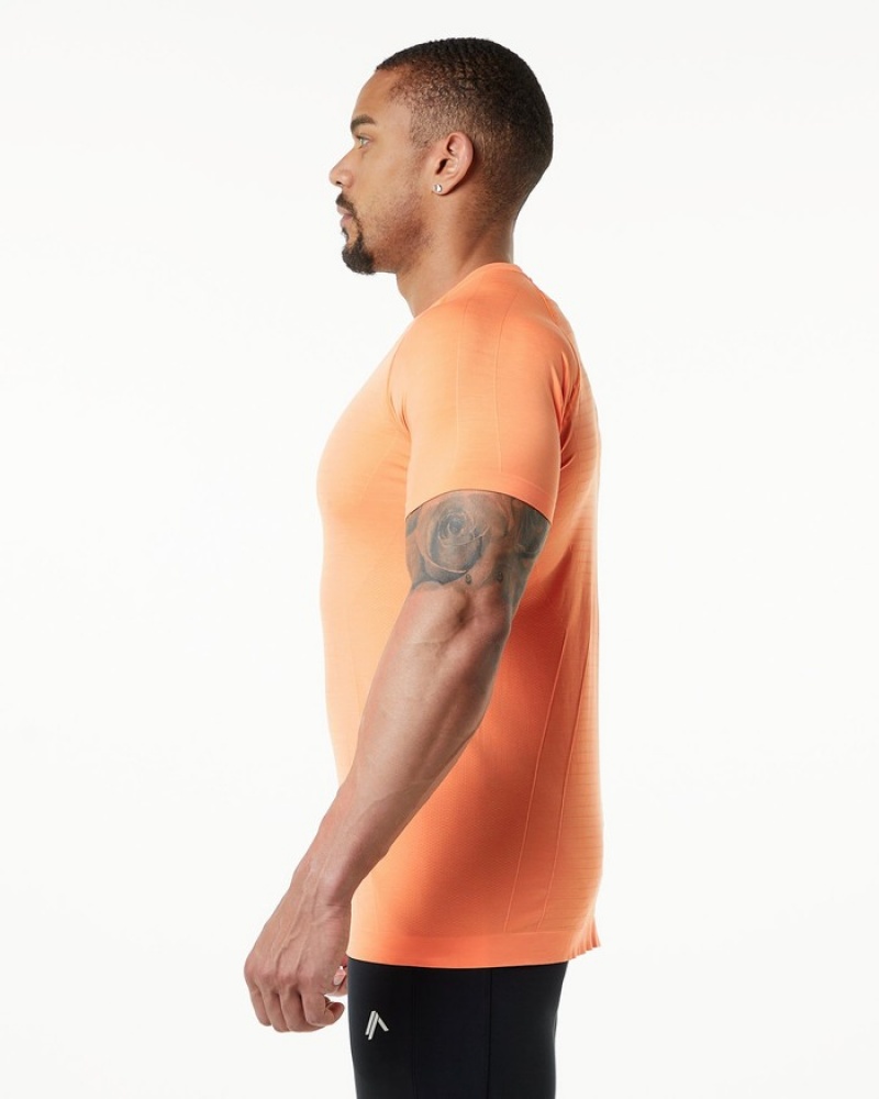 Camasa Barbati Alphalete Hero Portocalii | 364197-YKC