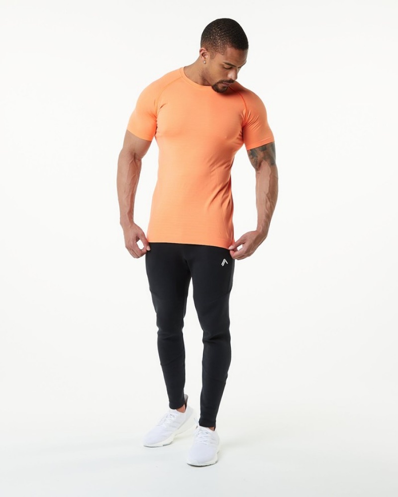 Camasa Barbati Alphalete Hero Portocalii | 364197-YKC
