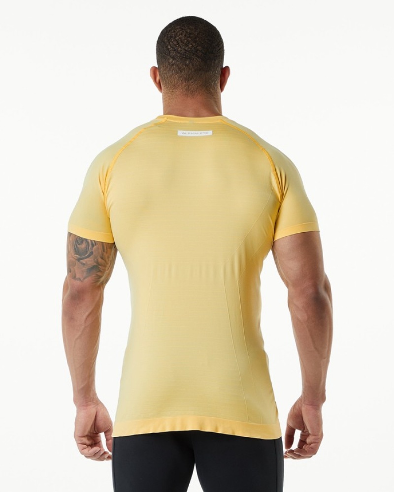 Camasa Barbati Alphalete Hero Portocalii | 643059-NIR