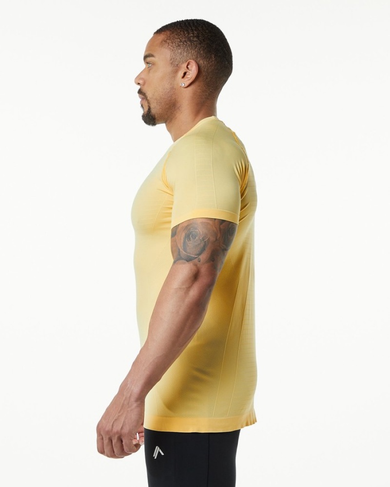 Camasa Barbati Alphalete Hero Portocalii | 643059-NIR