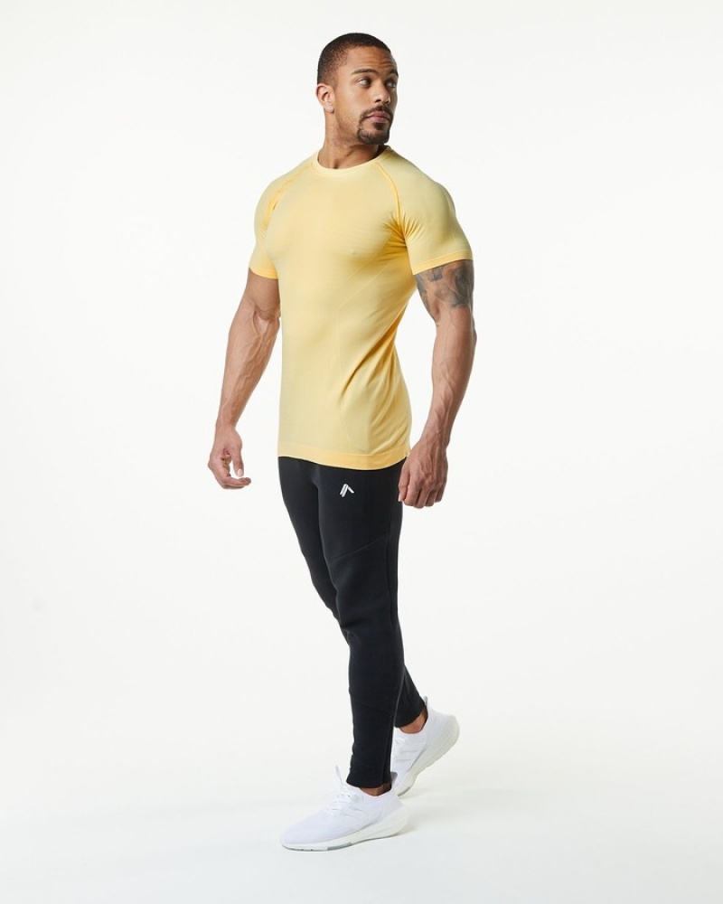 Camasa Barbati Alphalete Hero Portocalii | 643059-NIR